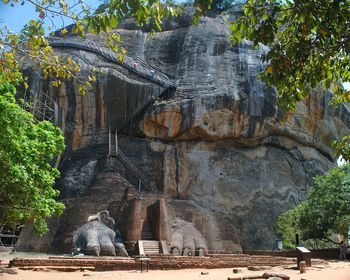 Rock palace, sigriya, sri lanka. 