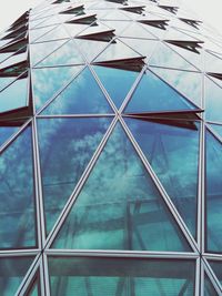 Low angle view of modern building