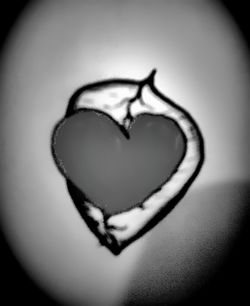 Close-up of heart shape