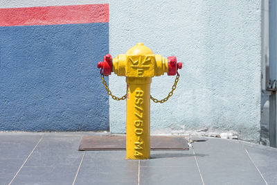 Close-up of fire hydrant