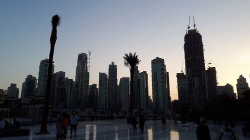 Panoramic view of buildings in city