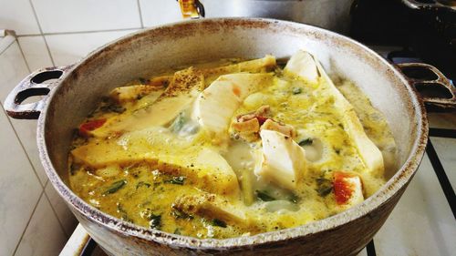 Close-up of food in bowl