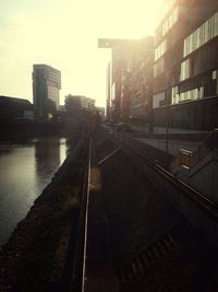 River with buildings in background