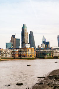 City of london from south bank