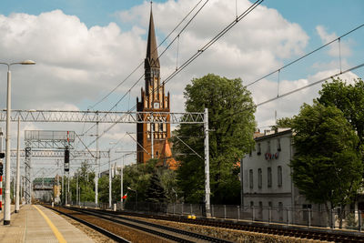 Gdansk poland july 2022 pkp intercity train going to gdansk glowny railway station. long-distance