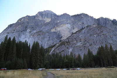Panoramic view of mountains