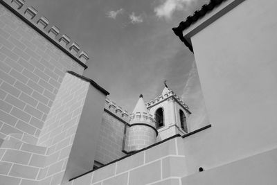 Low angle view of building against sky