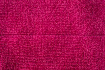 Full frame shot of pink towel
