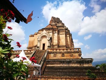 Low angle view of a temple