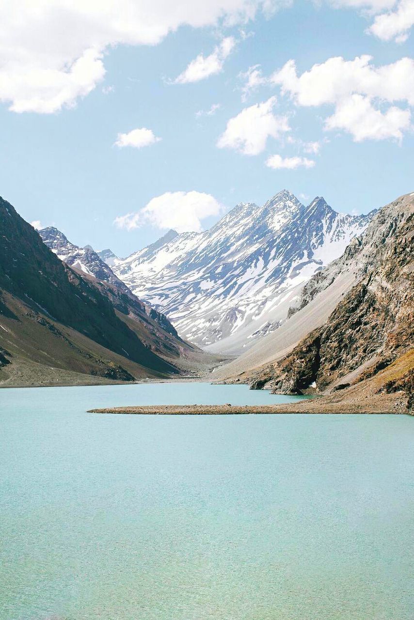 mountain, snow, winter, cold temperature, season, tranquil scene, scenics, mountain range, weather, beauty in nature, tranquility, non-urban scene, sky, snowcapped mountain, lake, water, majestic, nature, idyllic, cloud - sky, remote, outdoors, day, no people, physical geography