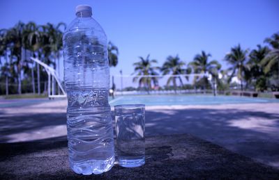 Close-up of glass of water