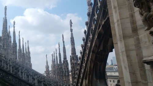Low angle view of cathedral against sky