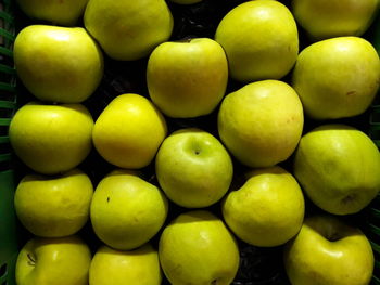 Full frame shot of fruits for sale in market