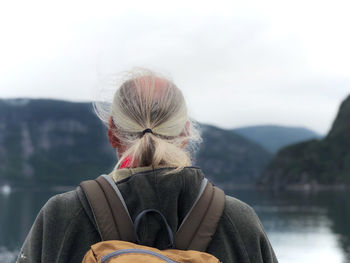 On a ferry