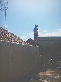 Low angle view of built structure