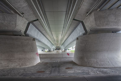 Interior of bridge