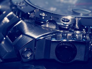 Close-up of vintage car