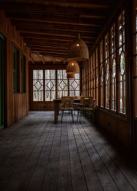 Interior of building