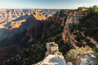 Scenic view of mountains