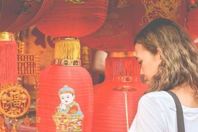 Mid adult man in room