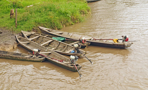 Boat in sea