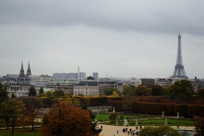 Cityscape against sky