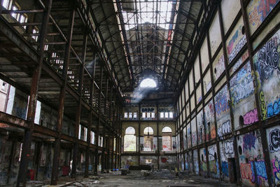 Interior of building