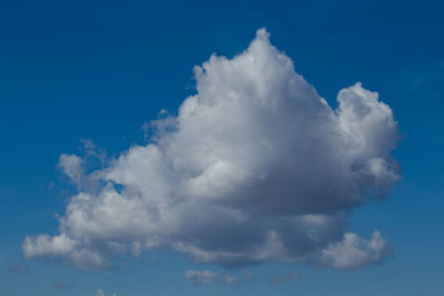 Low angle view of clouds in sky