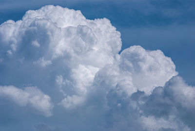 Low angle view of clouds in sky