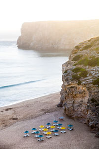Scenic view of beach