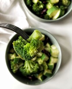 Close-up of salad in bowl