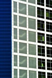 Full frame shot of modern building