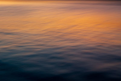 Low angle view of orange sky