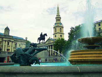 Low angle view of building against sky