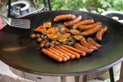 Close-up of food in plate