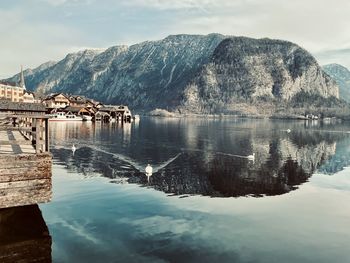  lake and mountains 