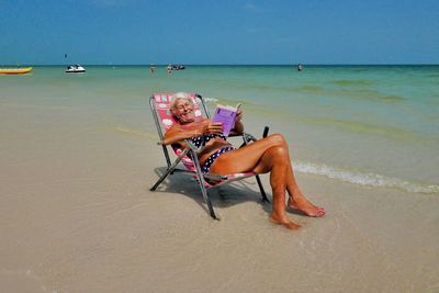 People on beach