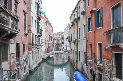 Boats in canal