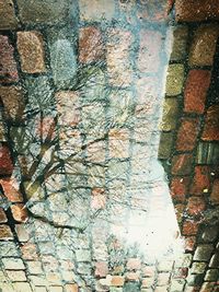 Full frame shot of brick wall