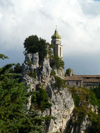 Low angle view of historical building against sky