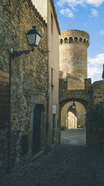 Exterior of old building