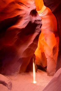 Scenic view of rock formations