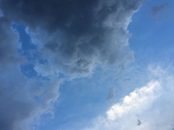 Low angle view of sky