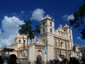 Low angle view of church