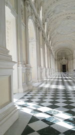 Corridor of building