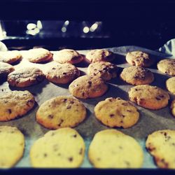 Close-up of cookies