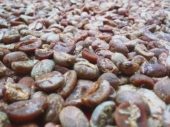 Full frame shot of coffee beans