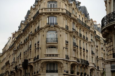 Low angle view of historic building against sky