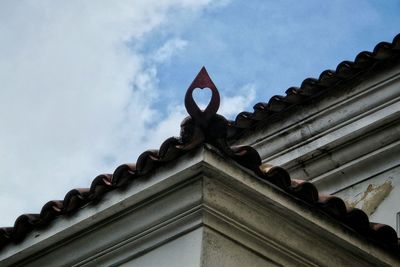 Low angle view of temple