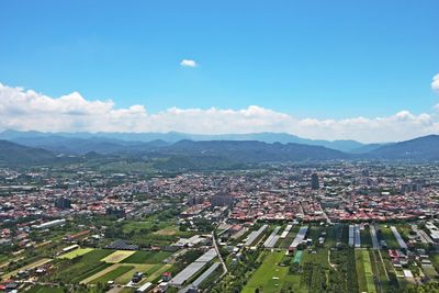 Aerial view of cityscape